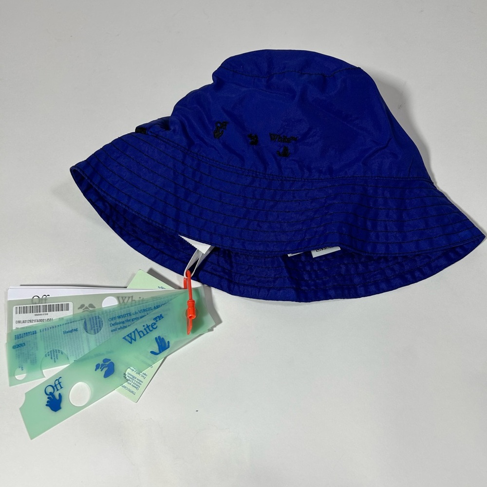 Off White logo Bucket hat BNWT